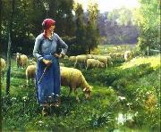 unknow artist Sheep 151 France oil painting artist